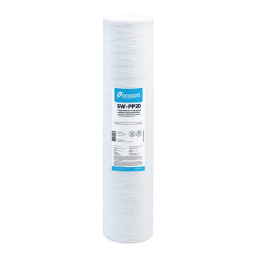 Ecosoft PP String-Wound Sediment Replacement Filter 20 Micron